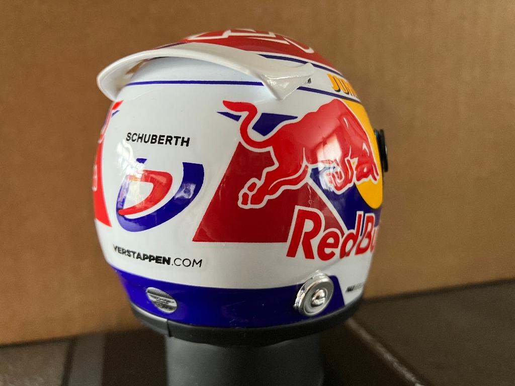 ✅ Max Verstappen 1:4 helm 2022 Dutch GP Red Bull RB18, Verzamelen, Automerken, Motoren en Formule 1, Ophalen of Verzenden, Nieuw
