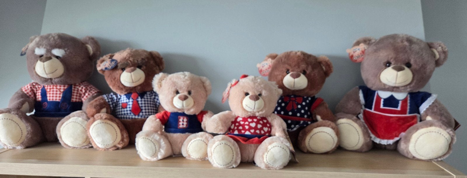 Familie Beer Knuffels, Kinderen en Baby's, Speelgoed | Knuffels en Pluche, Overige merken, Overige karakters, Beer, Nieuw