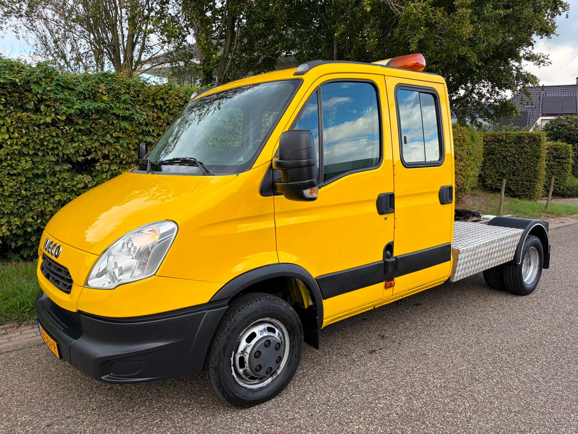 Iveco Daily 35C17 3.0 BE Trekker Dubbele cabine 10T N1 | Air, Auto's, Euro 5, Gebruikt, Zwart, 4 cilinders