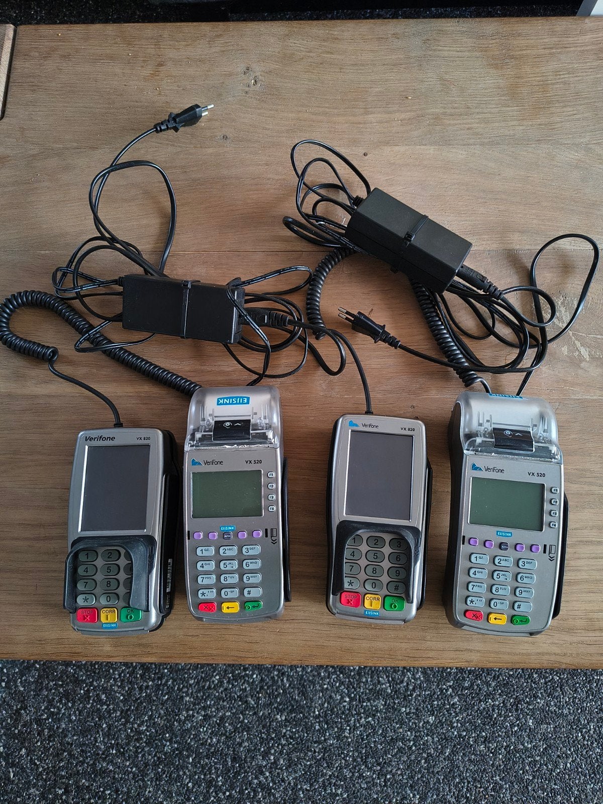 Verifone VX 520 met VX 820 pinapparaten (2 stuks), Ophalen of Verzenden