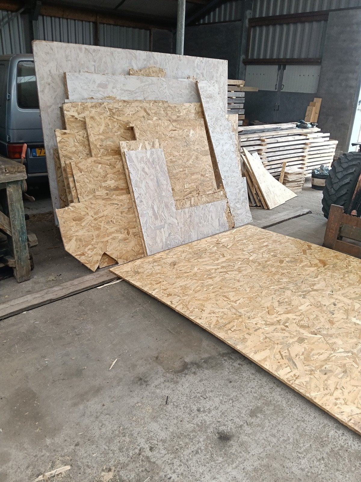 Osb plaat, Doe-het-zelf en Verbouw, Platen en Panelen, Ophalen
