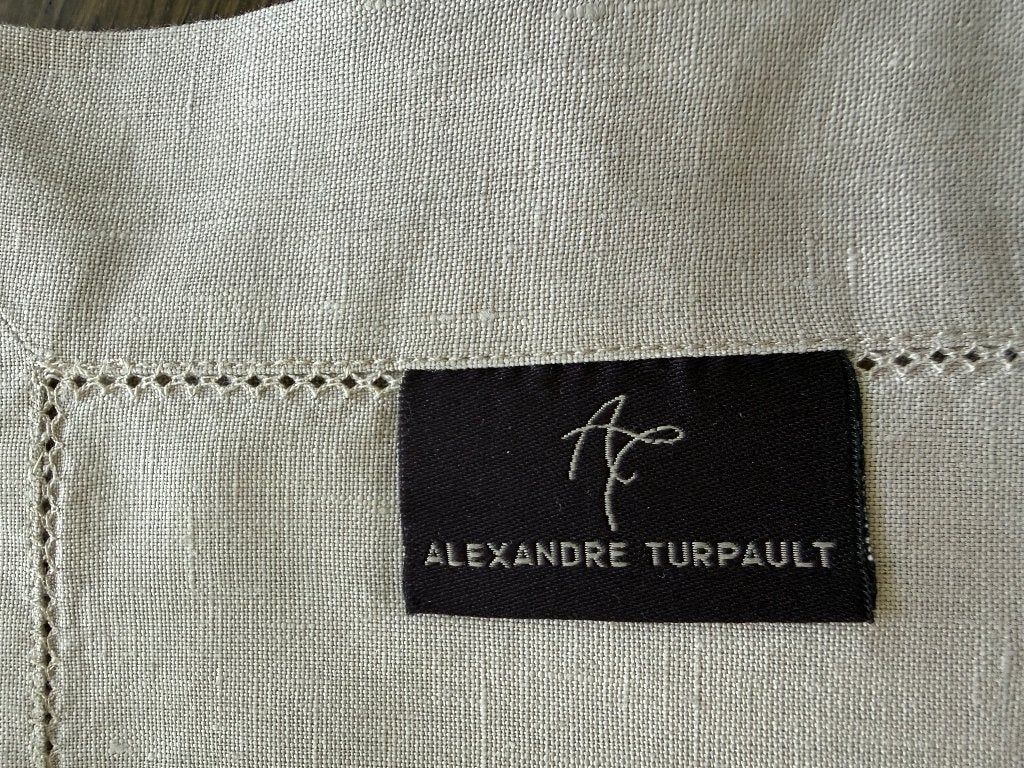 Linnen placemats Alexandre Turpault, Linnen, Beige, Ophalen of Verzenden, Zo goed als nieuw