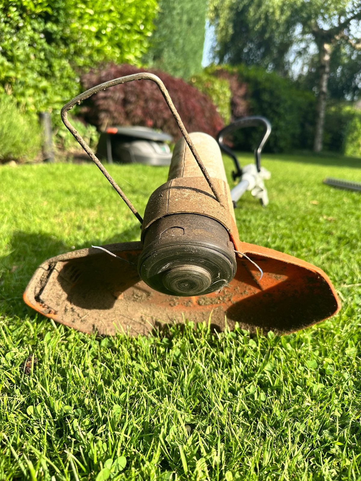 Stihl FSE 52 elektrische trimmer met extra draad, Tuin en Terras, Grastrimmers, Ophalen, Gebruikt, Elektrisch