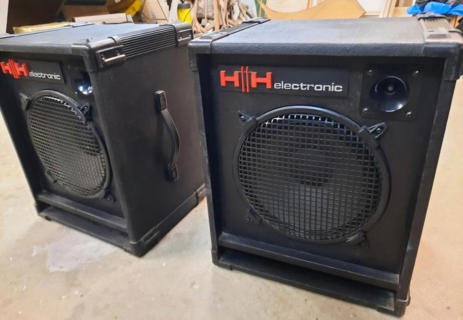 HH Electronic gitaar Speakerset - 100 Watt, 8 Ohm, Muziek en Instrumenten, Ophalen of Verzenden, Gebruikt