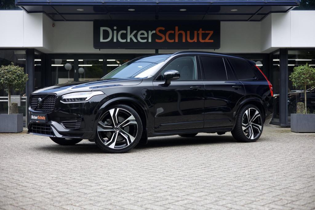 Volvo XC90 T8 Recharge AWD Ultimate Dark Massage | Pano | Tr, Auto's, Gebruikt, 4 cilinders, 1969 cc, Zwart