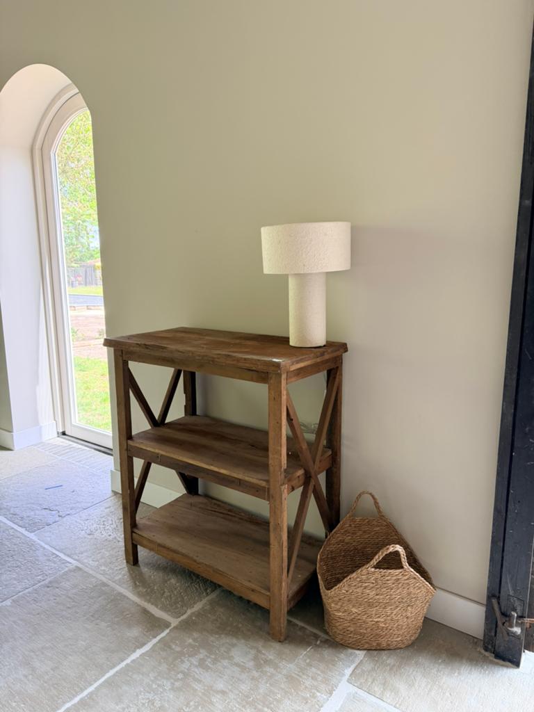 Wandkastje hout landelijk, Huis en Inrichting, Ophalen, 50 tot 100 cm, Nieuw, Landelijk