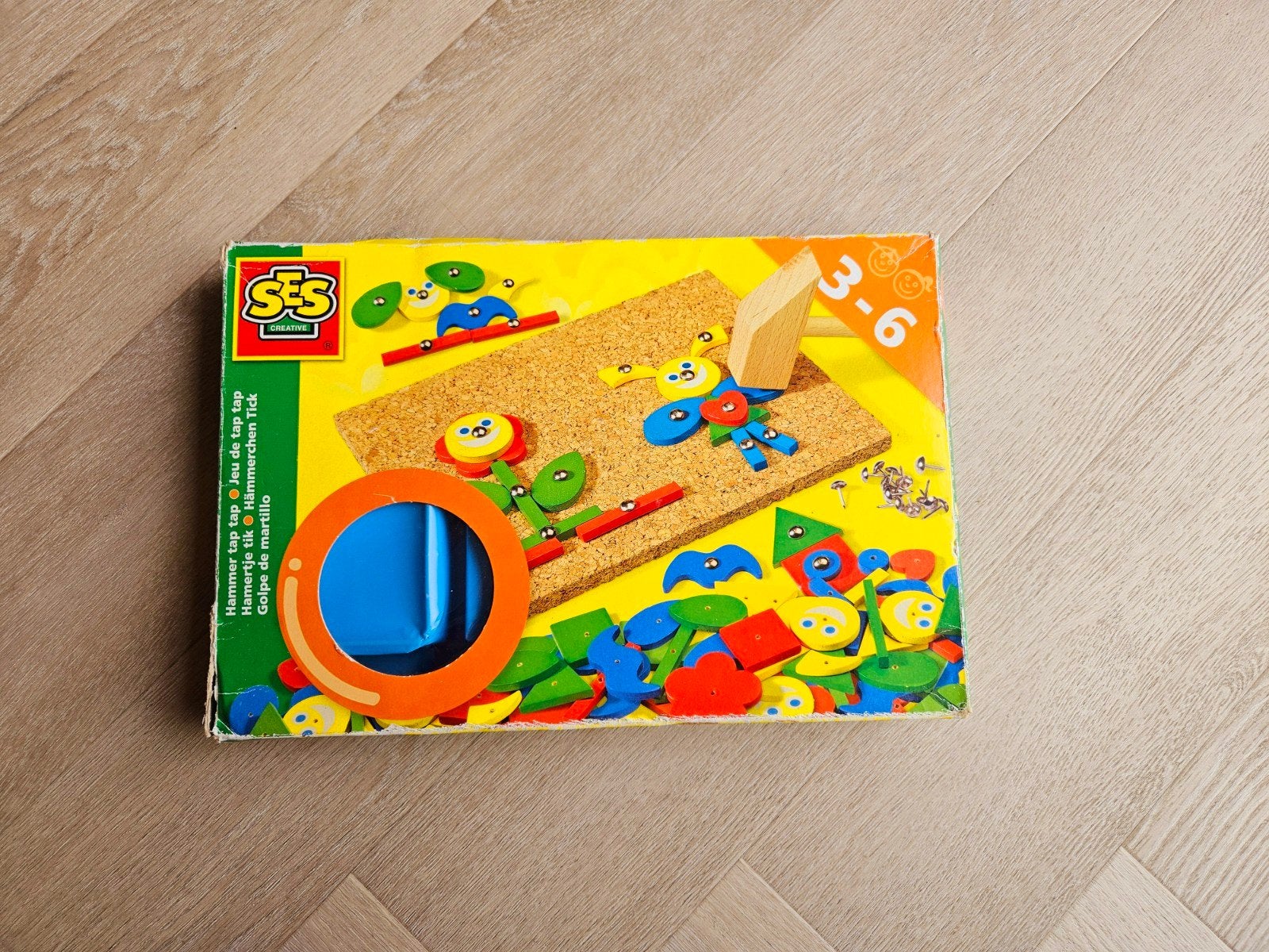 SES Creative Hamertje Tik Spel 3-6 jaar, Ophalen of Verzenden, Gebruikt, Bouwen