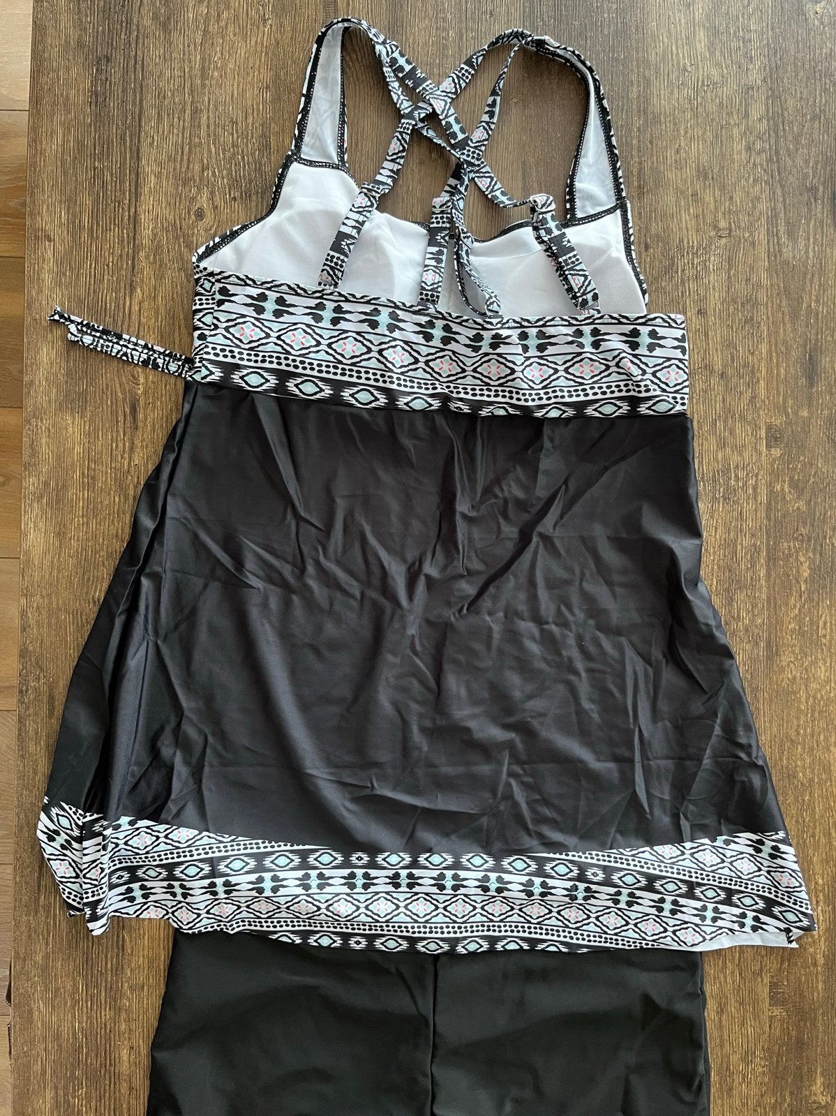 Tankini set meteffen zwembroek, Ophalen of Verzenden, Nieuw, Meerkleurig, Overige typen