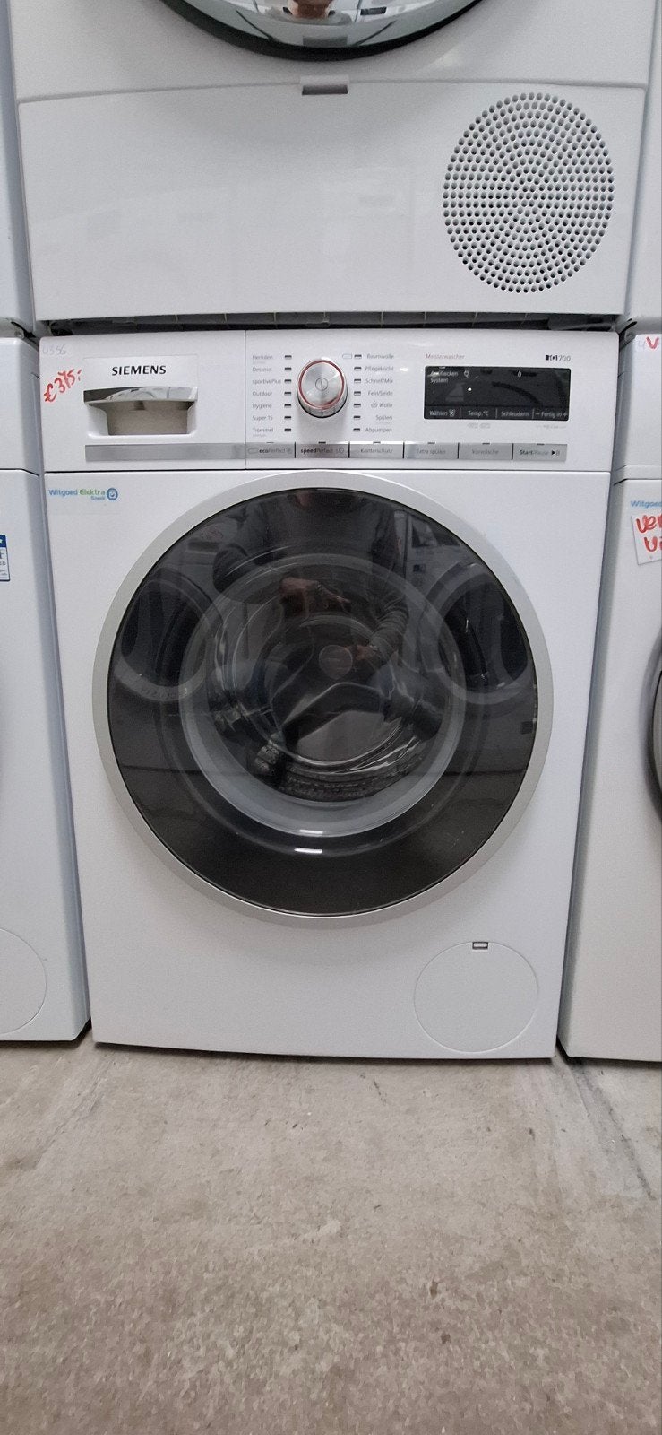 Siemens IQ700 wasmachine, 6 maand garantie 4356, Ophalen, Minder dan 85 cm, Bovenlader, 1200 tot 1600 toeren