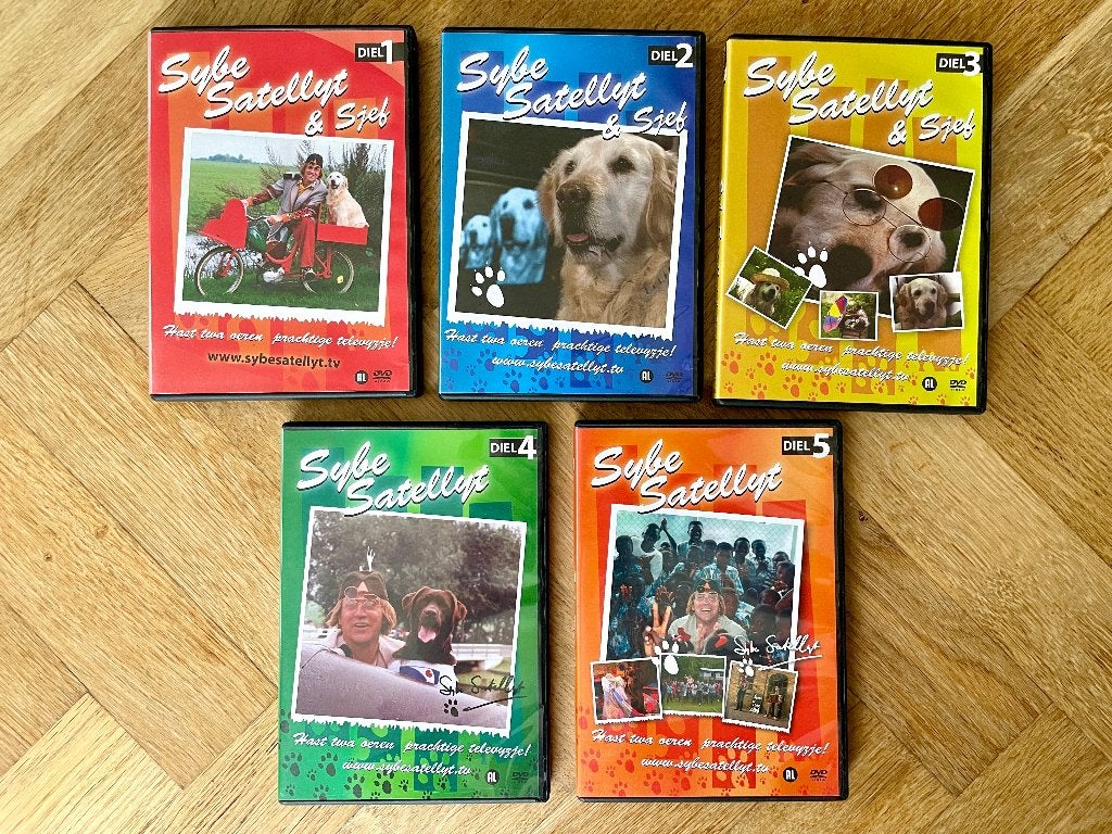 Sybe Satellyt & Sjef - Complete Friese serie (krasvrij), Avontuur, Alle leeftijden, Boxset, Ophalen of Verzenden