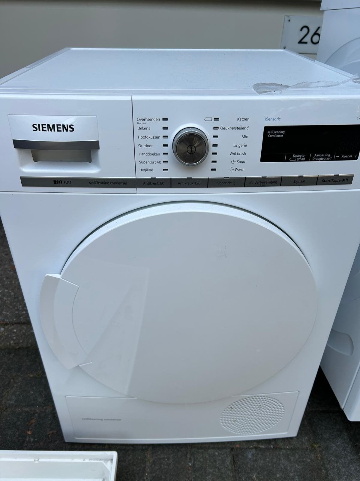 Siemens wasmachine en droger set - Super werkt!, 8 tot 10 kg, Ophalen of Verzenden, Gebruikt, 85 tot 90 cm