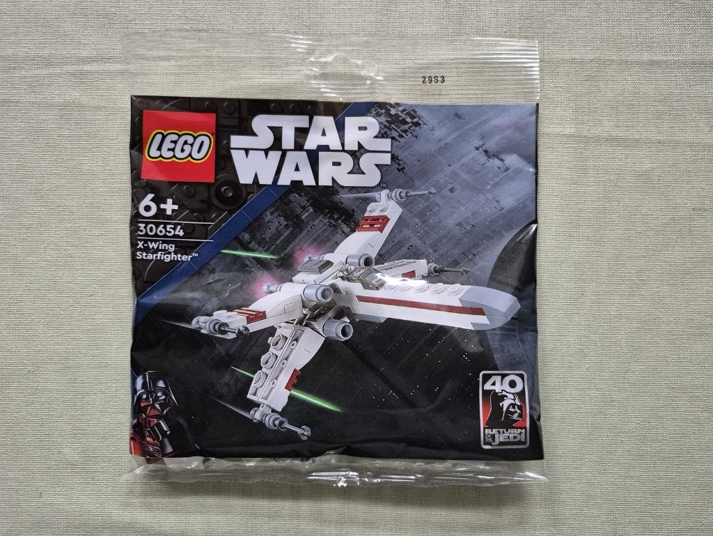 zeldzame Lego Star Wars mini-set 30654 X-Wing Starfighter, Star Wars, Inclusief instructies, Lego, Nieuw