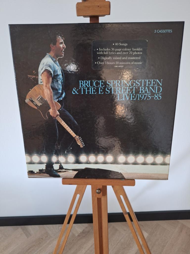 Bruce Springsteen & The E Street Band Live/1975-85 Cassette, 2 t/m 25 bandjes, Ophalen of Verzenden, Zo goed als nieuw, Origineel