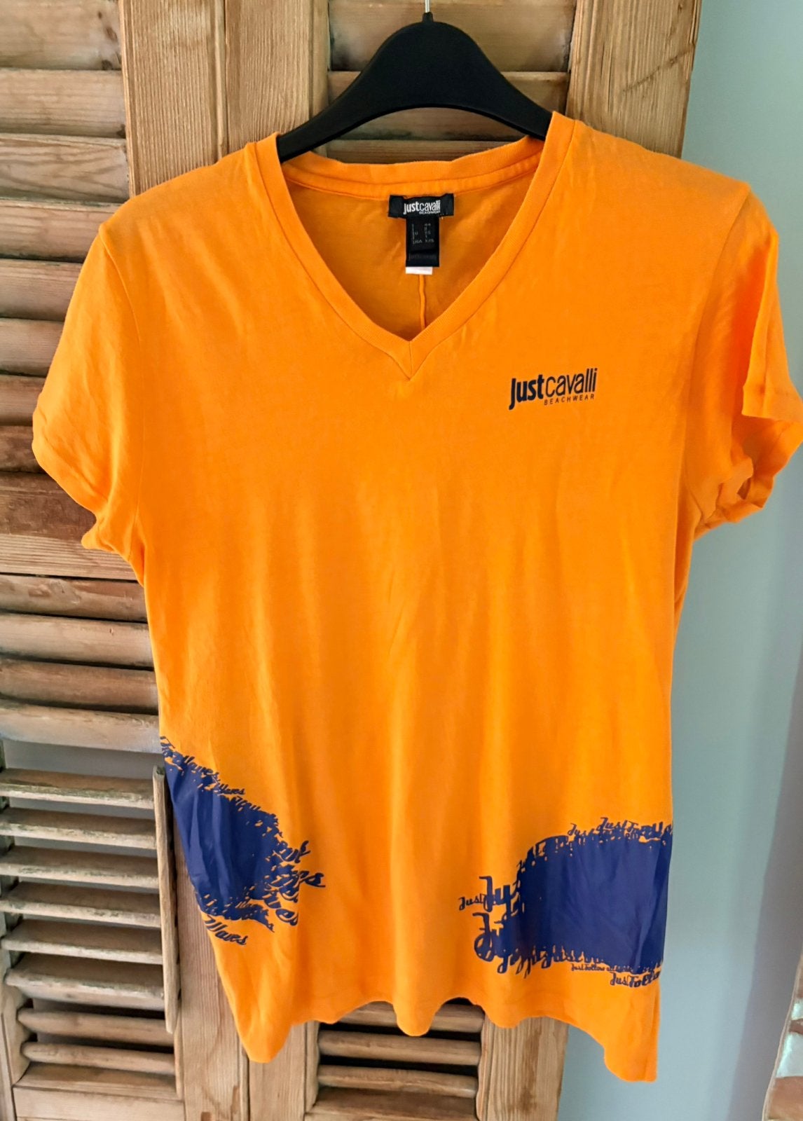 Just Cavalli beachwear mt XS, Ophalen of Verzenden, Zo goed als nieuw, Maat 46 (S) of kleiner, Oranje