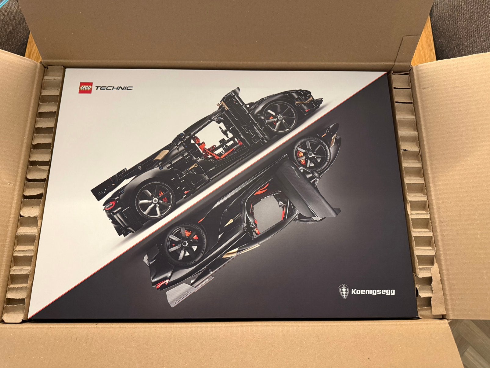 Lego 42232 koenigsegg sadair spear, Lego, Nieuw, Ophalen of Verzenden, Technic