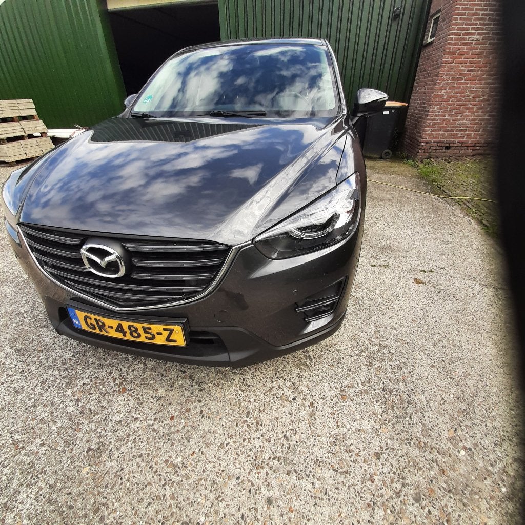 Mazda CX-5 2.2D  2015. LET OP!! auto heeft lekke koppakking., Voorwielaandrijving, Zwart, 4 cilinders, 2000 kg