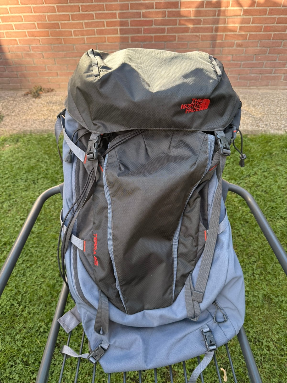 The North Face Terra 65 backpack, als nieuw, Minder dan 40 cm, Ophalen of Verzenden, Zo goed als nieuw, 75 cm of meer