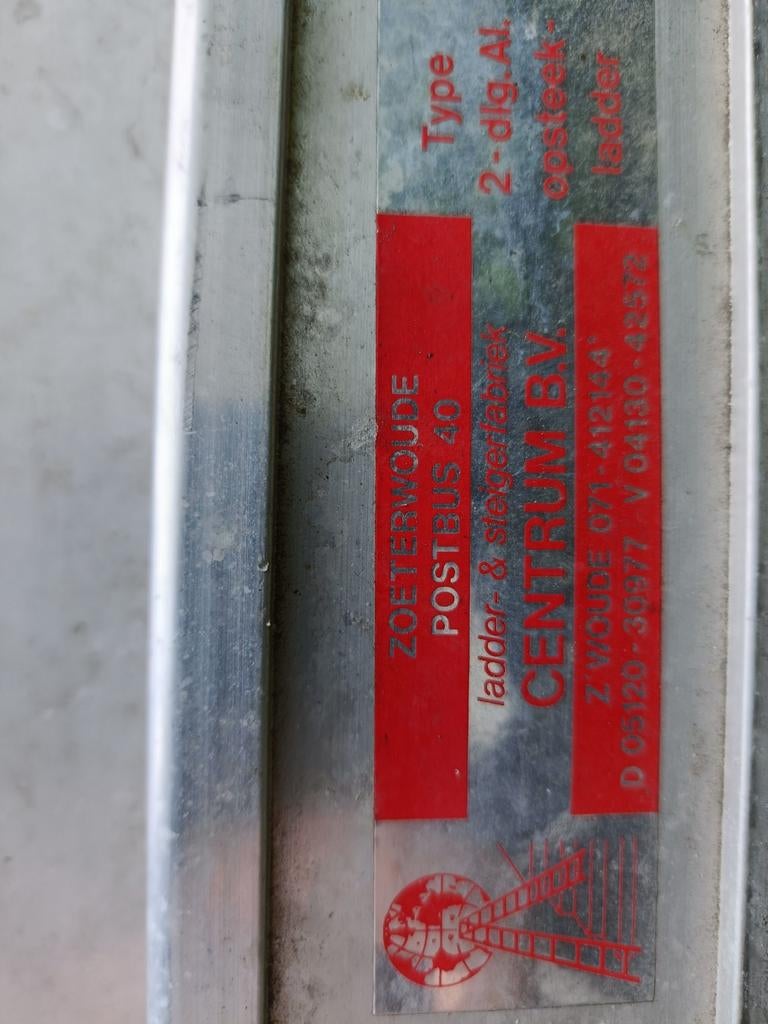 Uitschuifbare ladder, Ophalen, 4 meter of meer