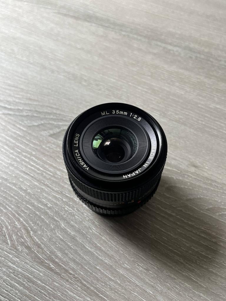 Yashica ML 35mm f2.8 prime lens, Verzamelen, Fotografica en Filmapparatuur, Ophalen of Verzenden, 1960 tot 1980, Lens of Lenzen