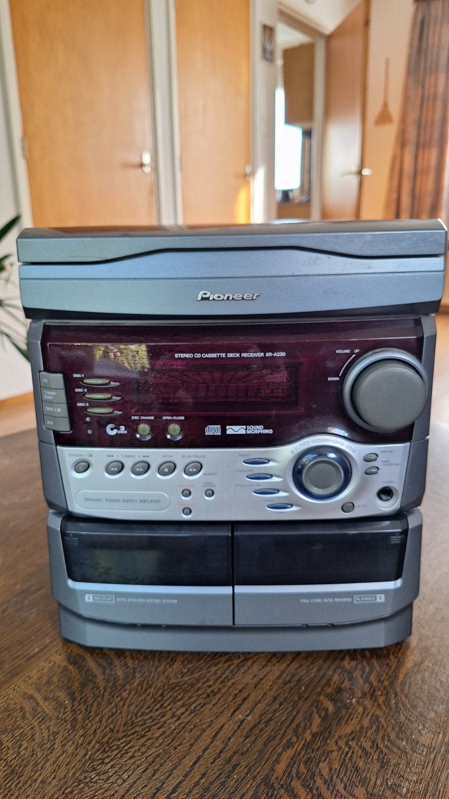 Pioneer Stereo CD Cassette Deck Receiver XR-A330, Ophalen, Gebruikt, Cassettedeck, Pioneer