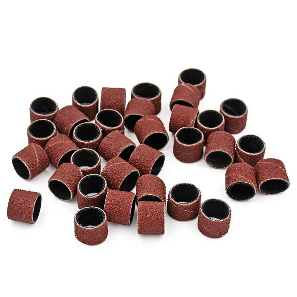 Te koop dremel schuurpapier kopjes 50 stuks 9mm doorsnede ni, Ophalen of Verzenden, Nieuw