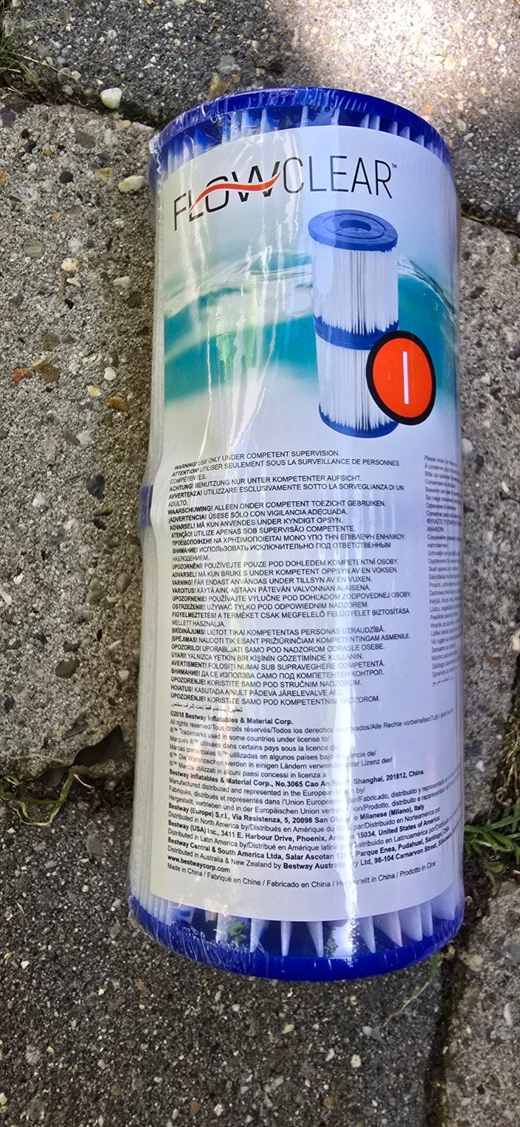 Bestway Filter Cartridge Type I - Zwembadfilter (2 stuks), Tuin en Terras, Ophalen of Verzenden, Nieuw, Filter