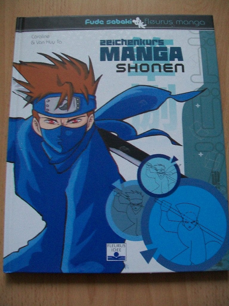 Zeichenkurs MANGA Shonen - Tekencursus - Duits - z.g.a.n., Ophalen of Verzenden, Zo goed als nieuw, Tekenen en Schilderen