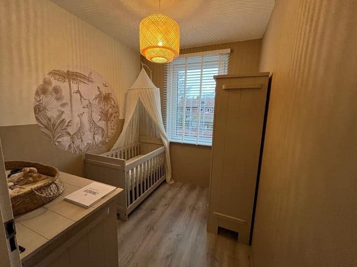 Complete babykamer: ledikant, commode en kledingkast, Ophalen, Gebruikt, Jongetje of Meisje