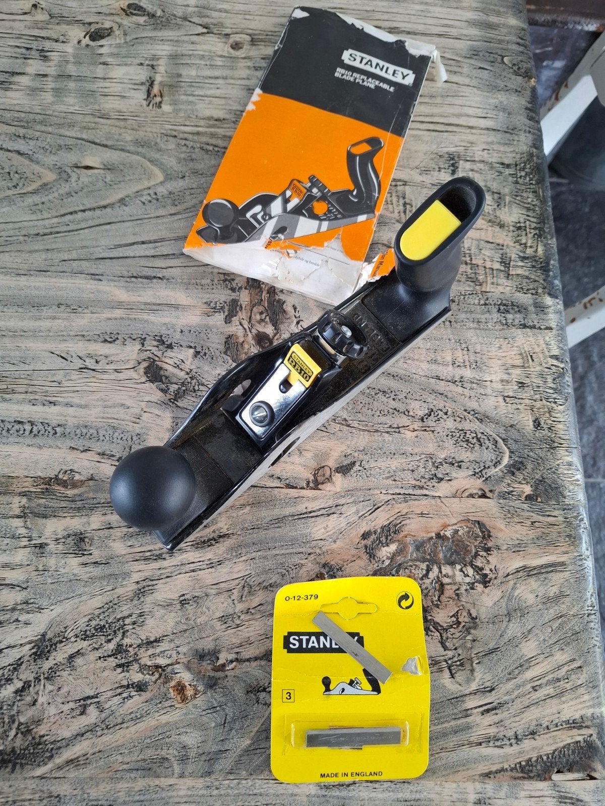 Stanley schaaf met extra messen RB10, Ophalen of Verzenden, Gebruikt