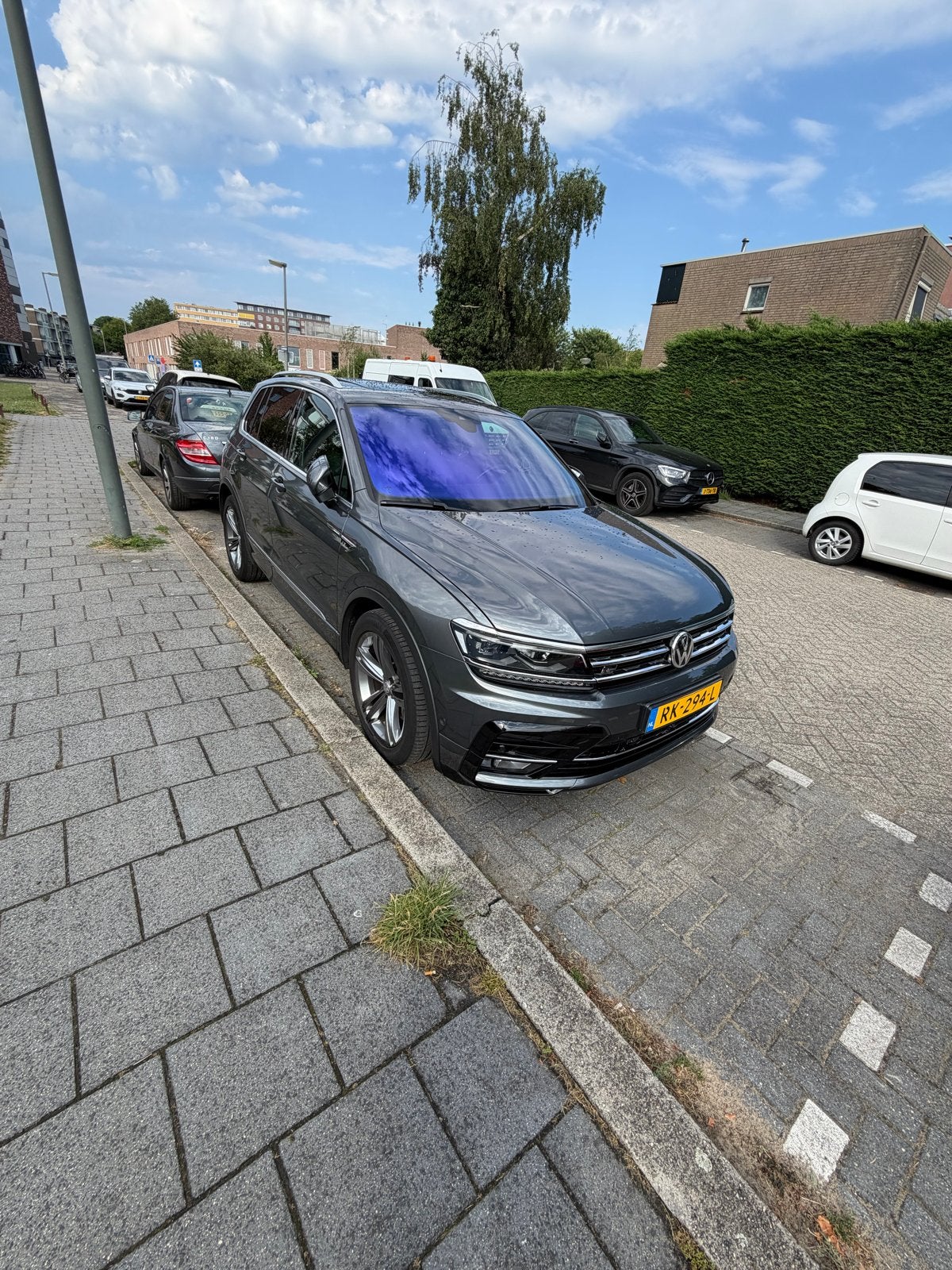 Volkswagen Tiguan 2.0TSI 132KW/180PK 4M A7 M16 2018 Grijs, Automaat, 4 cilinders, 1984 cc, 179 pk