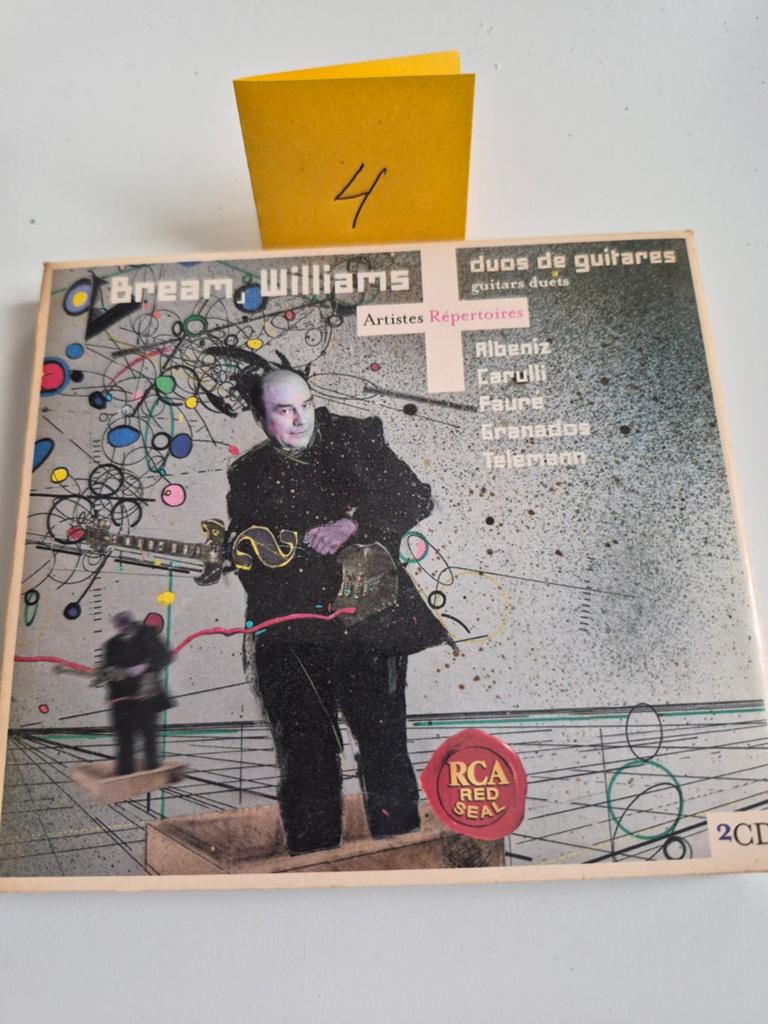 Bream Williams - Artistes Répertoires (2CD), Boxset, Modernisme tot heden, Ophalen of Verzenden, Kamermuziek