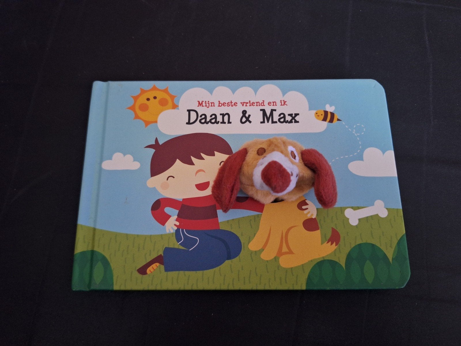 Daan & Max - Mijn Beste Vriend en Ik, Ophalen of Verzenden, Zo goed als nieuw, 2 tot 3 jaar, Uitklap-, Voel- of Ontdekboek