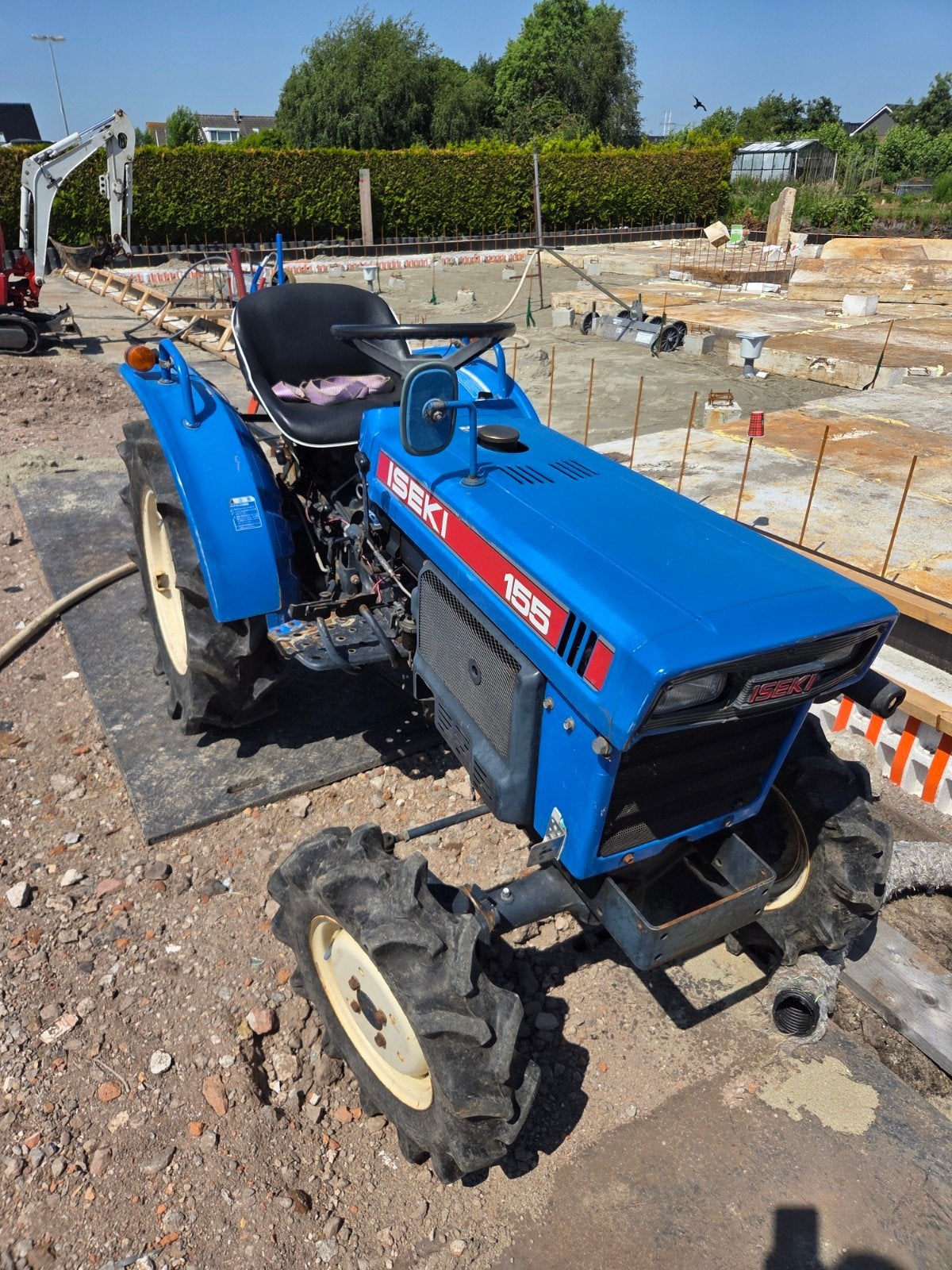 Iseki 155 Compact Tractor - Betrouwbaar en Compact, Tuin en Terras, Hand-tuingereedschap, Gebruikt, Ophalen