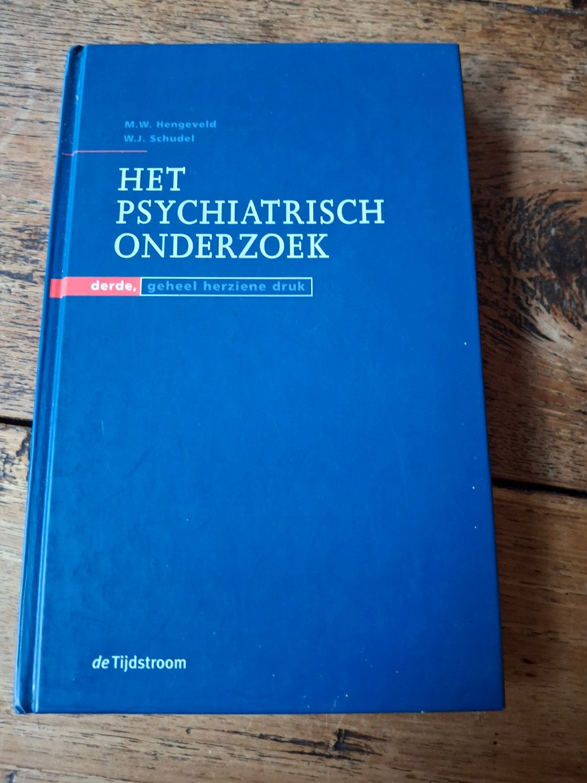 W.J. Schudel - Het psychiatrisch onderzoek, Ophalen of Verzenden, Zo goed als nieuw, W.J. Schudel; M.W. Hengeveld