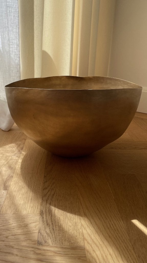 Tom Dixon Bash Vessel Bowl Large Sculpture, Schaal, Ophalen of Verzenden, Zo goed als nieuw, Handgemaakt