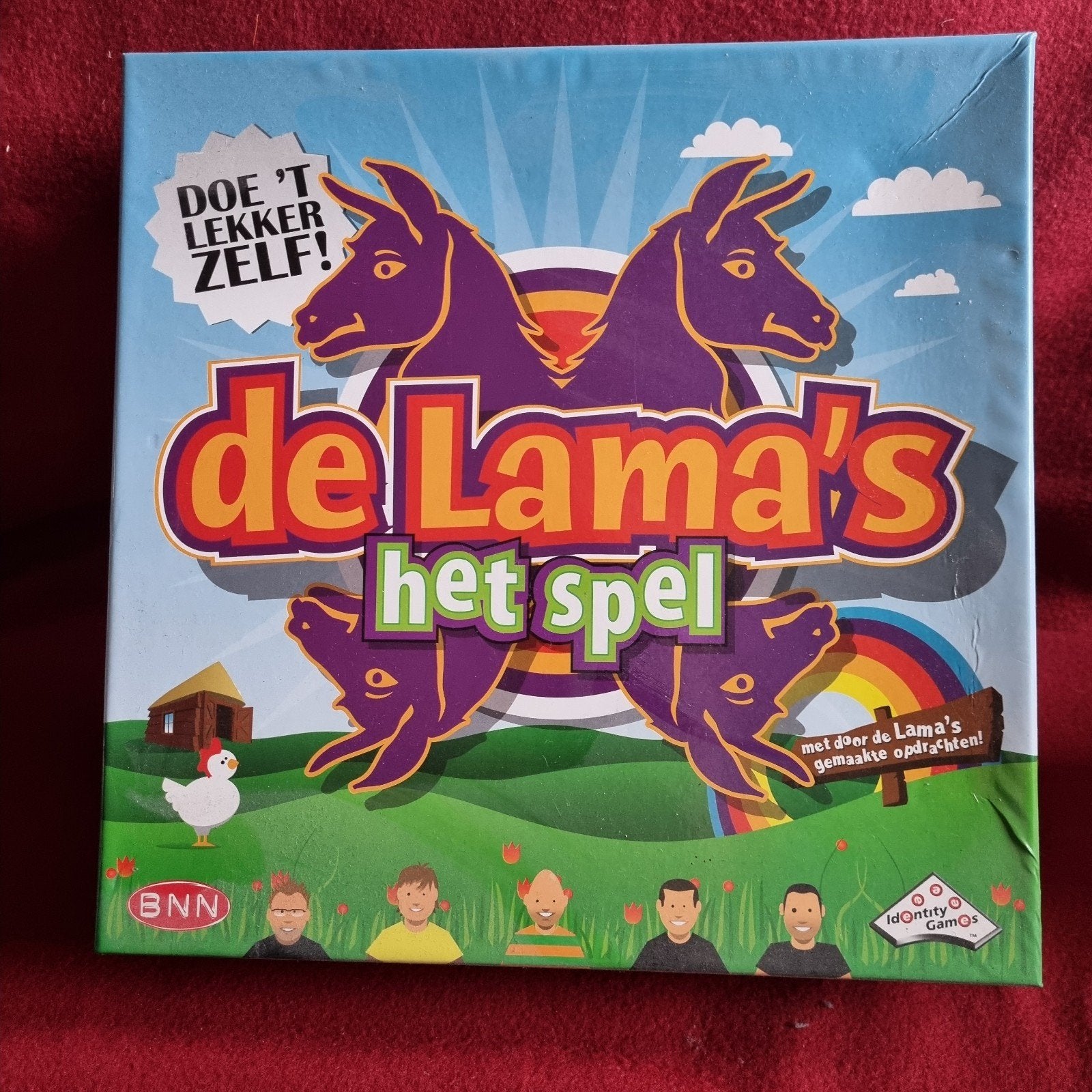De Lama's Het Spel - Bordspel, Drie of vier spelers, Ophalen of Verzenden, Zo goed als nieuw, BNN