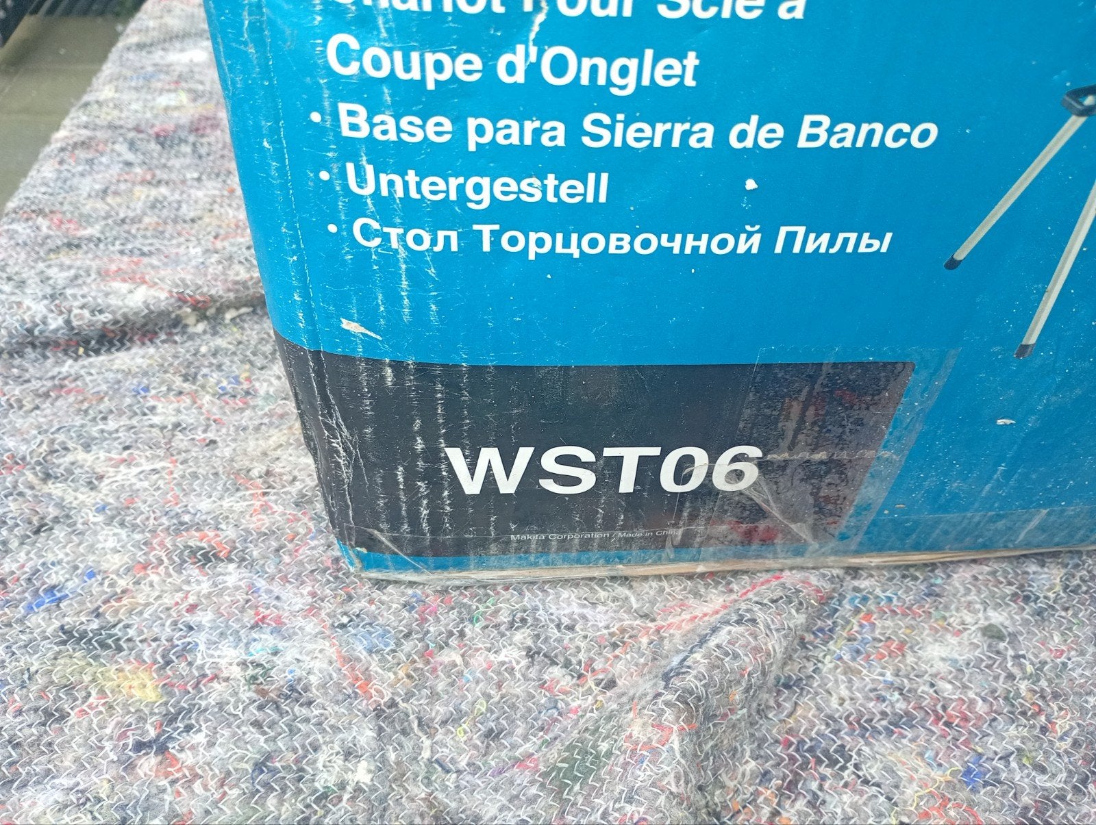 Makita WST06 Afkortzaag Onderstel - Nieuw in Doos, Doe-het-zelf en Verbouw, Gereedschap | Zaagmachines, Ophalen, 70 mm of meer