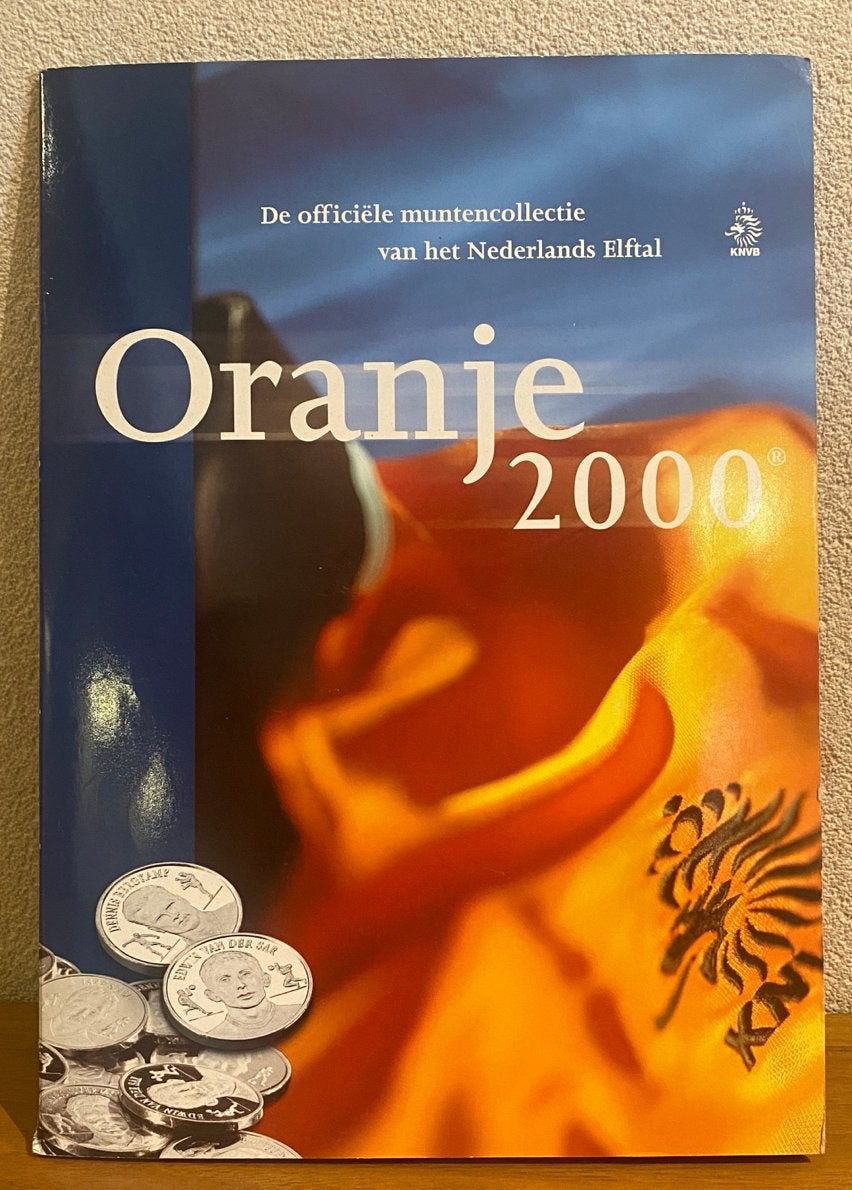 Oranje 2000: Officiële muntencollectie Nederlands Elftal, Postzegels en Munten, Ophalen of Verzenden, Koningin Beatrix, Overige waardes