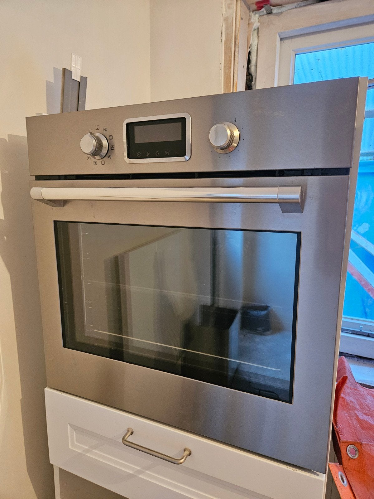 Oven inbouw, Ophalen, Hete lucht, IKEA, Inbouw