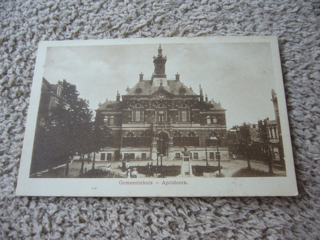 APELDOORN  =  GEMEENTEHUIS  BRIEFKAART, Ophalen of Verzenden, Voor 1920, Ongelopen, Gelderland