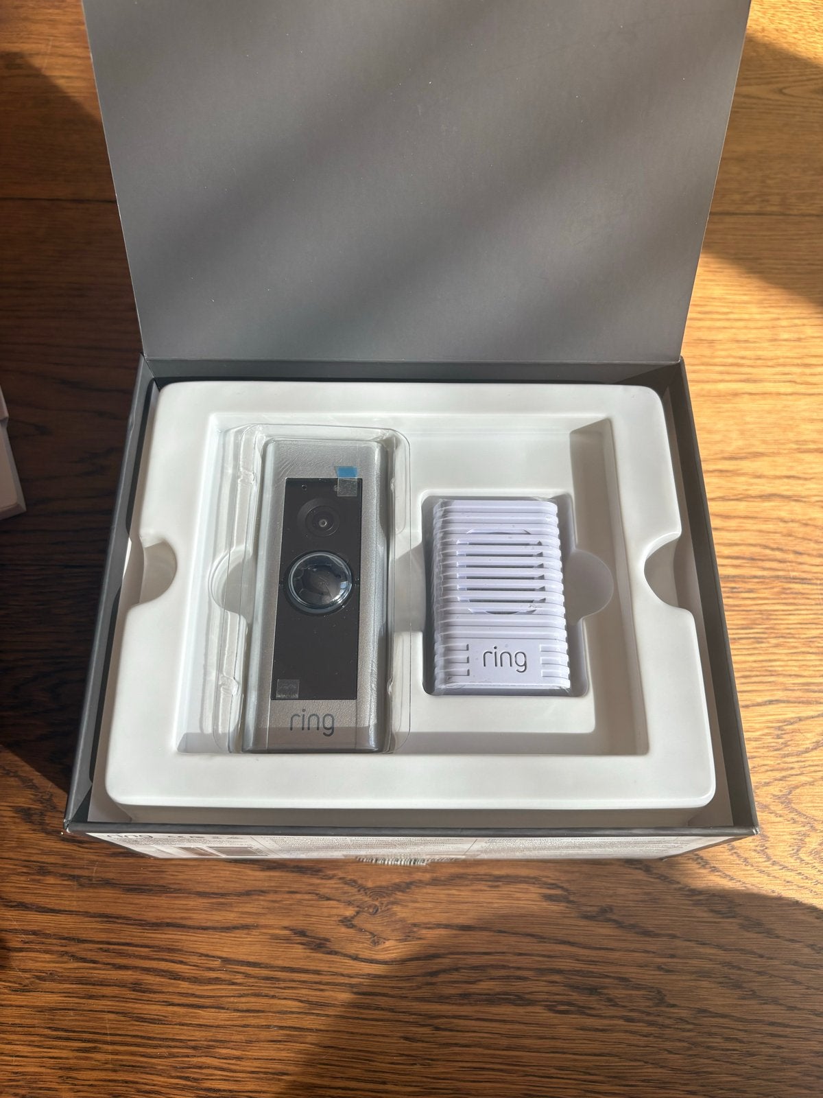 Ring Video Deurbel Pro - Bedraad met Chime, Ophalen of Verzenden, Bewegingsdetectiesensor, Zo goed als nieuw, Bedraad