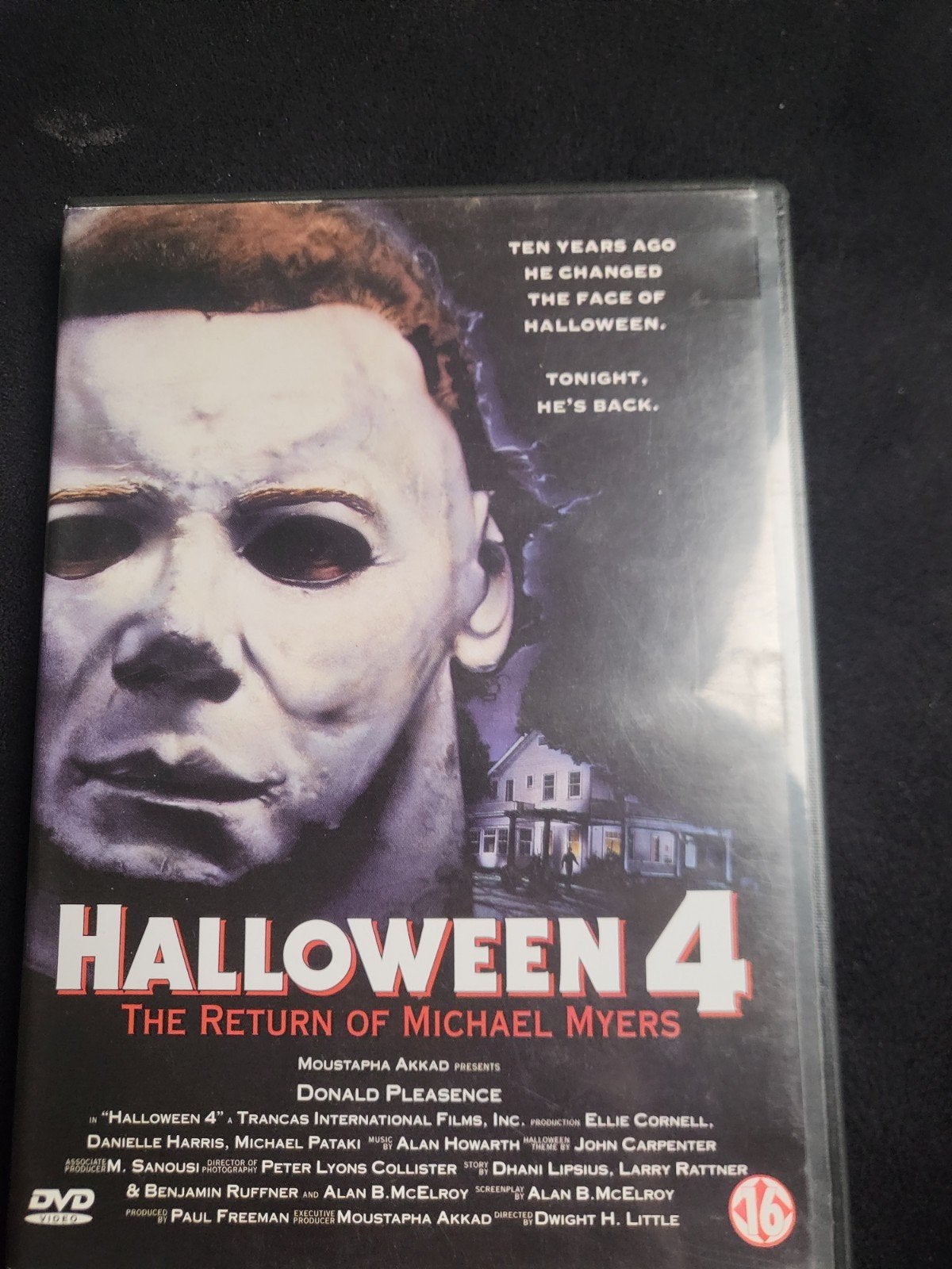 Halloween 4: The Return of Michael Myers DVD, Cd's en Dvd's, Dvd's | Horror, Vanaf 16 jaar, Ophalen of Verzenden, Gebruikt, Engels