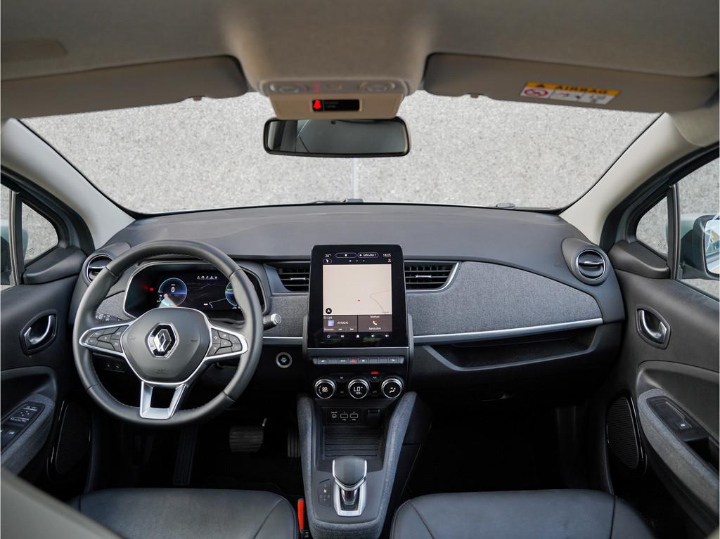 Renault ZOE R135 Intens 52 kWh |Winter Pakket |Cruise Contro, 136 pk, Gebruikt, Zwart, Leder en Stof
