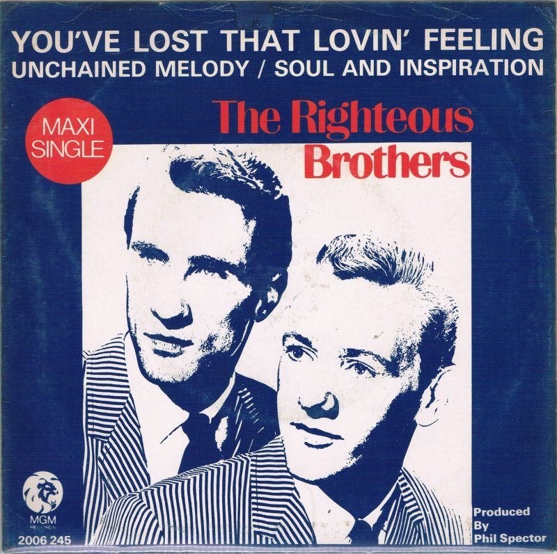 Righteous Brothers - You've Lost that Lovin'Feeling (Single), Cd's en Dvd's, Gebruikt, 7 inch, Pop, EP