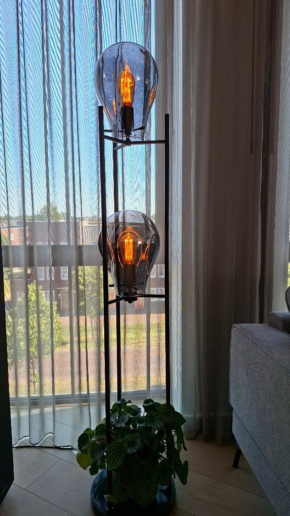 Coco Maison vloerlamp  Charley, Ophalen, E27 (groot), Zo goed als nieuw, 150 tot 200 cm