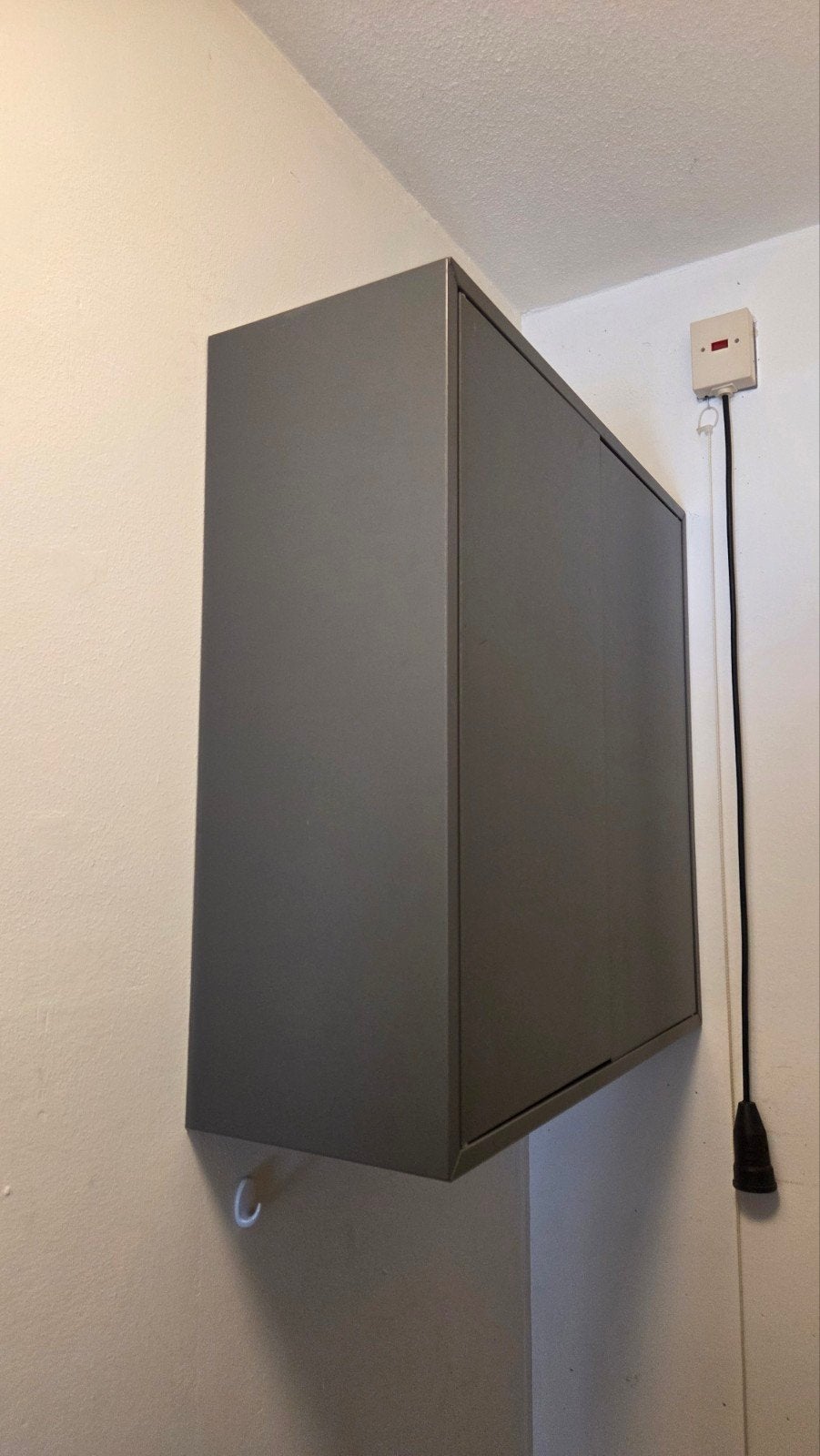 IKEA EKET Wandkast – Donkergrijs – Minimalistisch & Strak!, Ophalen, Gebruikt