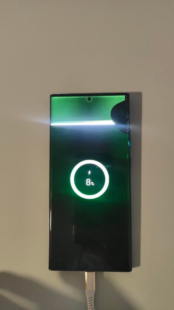 Samsung Galaxy Note 20 Ultra - Scherm defect, Galaxy Note 20, Zwart, Touchscreen, Ophalen of Verzenden