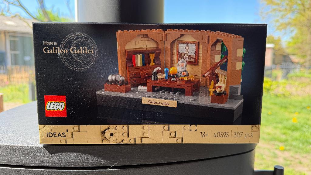 LEGO Ideas Tribute to Galileo Galilei (40595), Nieuw, Ophalen of Verzenden, Ideas, Complete set