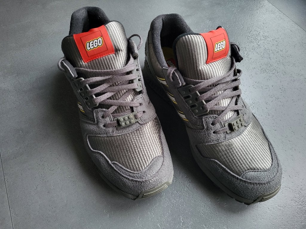 Lego Adidas ZX 8000 Grijs Maat 42, Overige kleuren, Ophalen of Verzenden, Adidas, Sneakers of Gympen