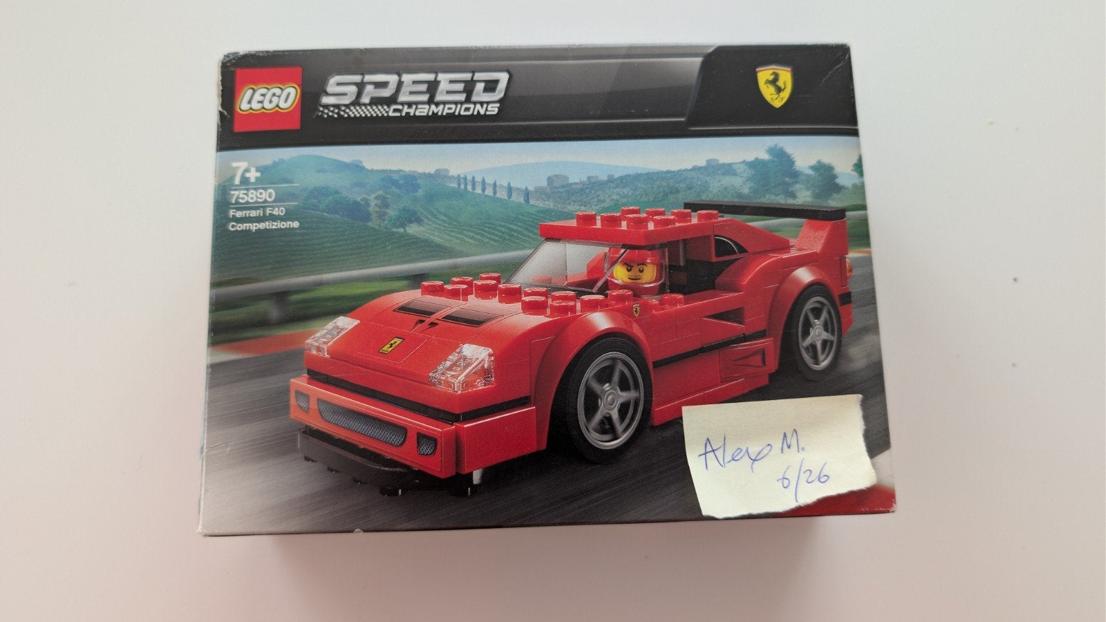 LEGO Speed Champions Ferrari F40 Competizione 75890, Ophalen of Verzenden